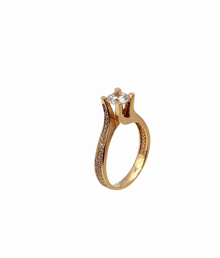 classic golsen stone ring – יהלומי נתנאל