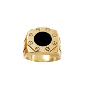 GOLDEN MENS RING - ND 3M