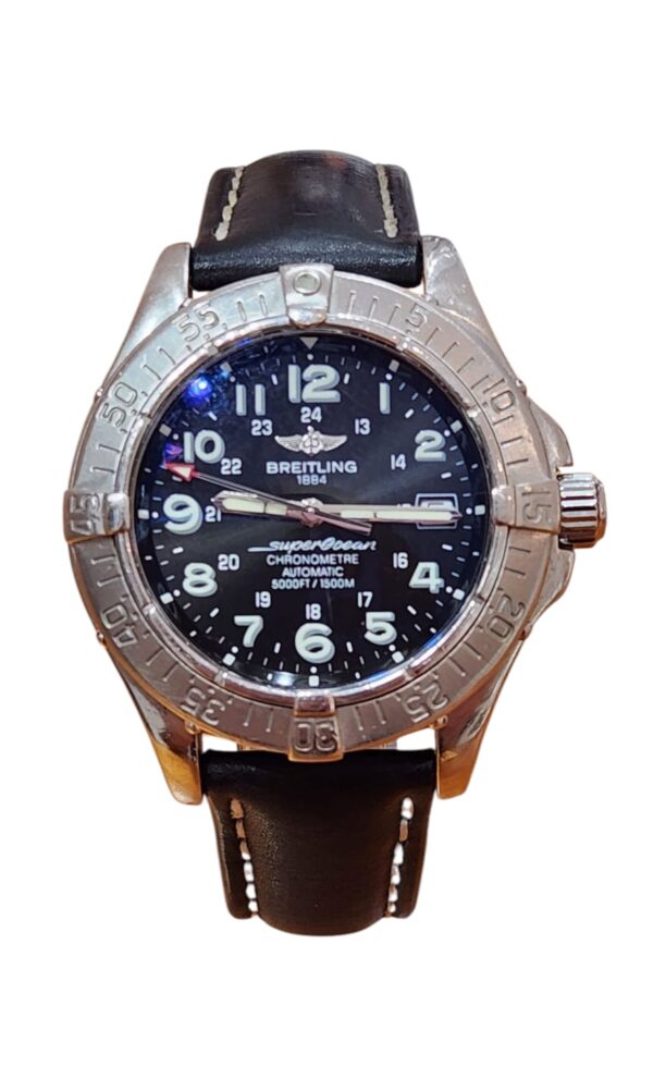 BREITLING Super Ocean A17360 Date black Dial Automatic Men's Watch