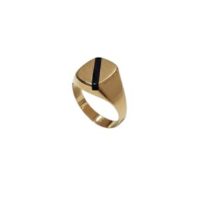 GOLD 14K MEN'S RING - MY MAN