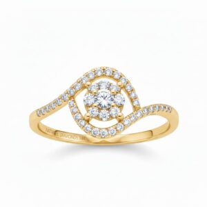 Timeless Sparkle Crown Ring