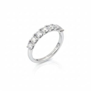 The Seven Crown F VVS Diamond Band