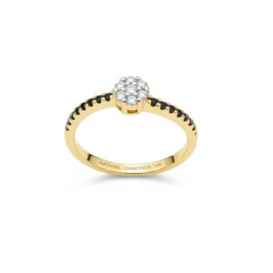Diamond ring - Black & Bright