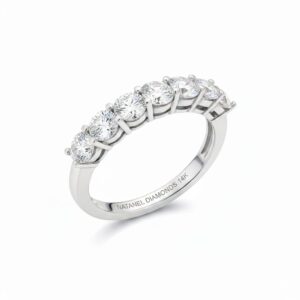 Diamond Ring the Sovereign Seven Diamond Band