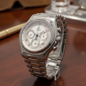 Ebel Le Modulor 1911 Chronograph Officially Certified Chronometer Watch 9137240