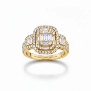 The Aurora Baguette Crown