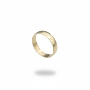 טבעת זהב 14k 4.6mm